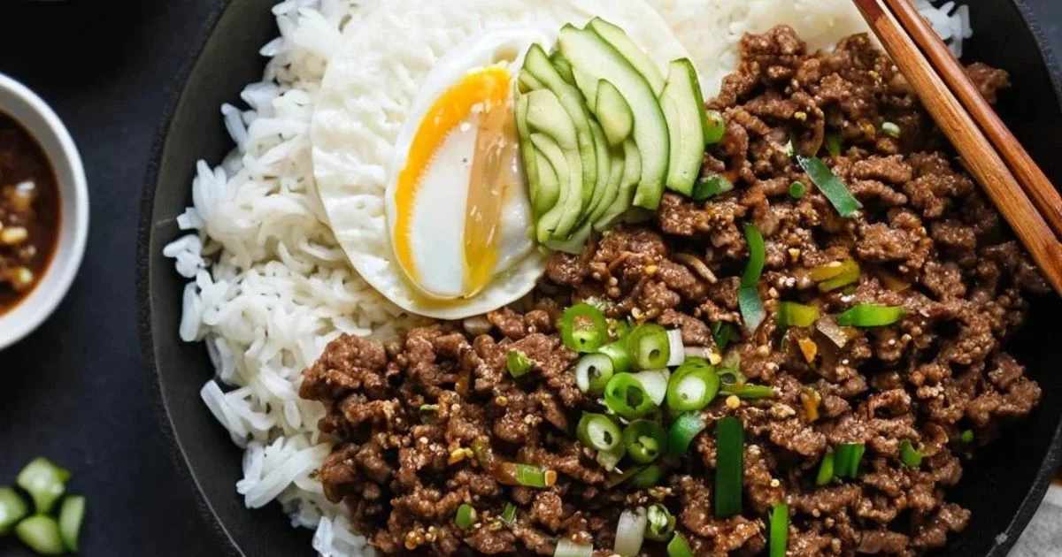 ground beef bulgogi