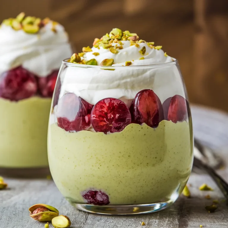 pistachio pudding recipe with grapes